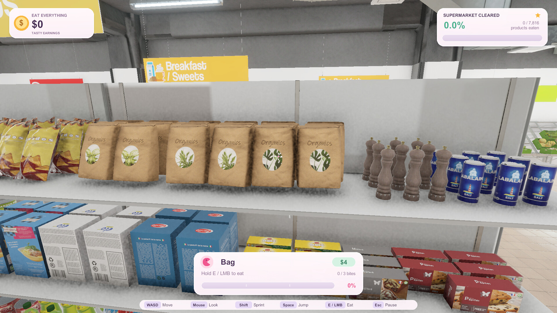 Eat Everything in a Supermarket screenshot 1