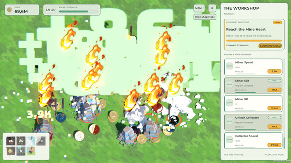 Mine Away screenshot 2
