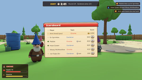 Gnomes Go Boom screenshot 3