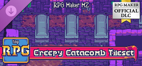 RPG Maker MZ - TinyRPG - Creepy Catacomb Tileset