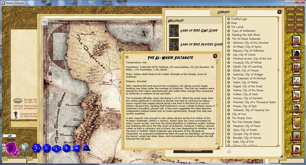 Fantasy Grounds - Hellfrost Land of Fire (Savage Worlds) screenshot 8