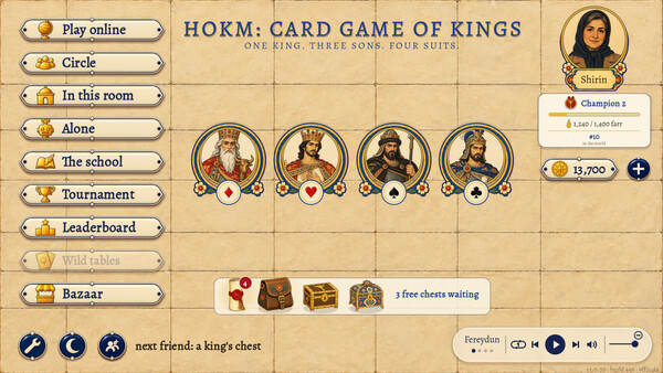 Hokm: Card Game of Kings — 1