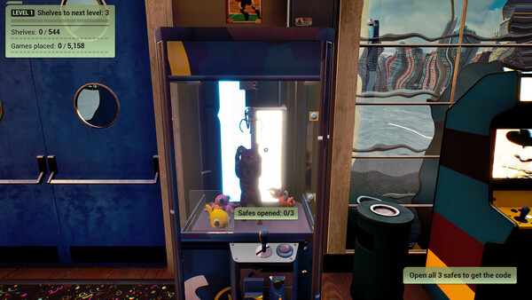 MY CAT SCATTERED GAMES: Tidy Videogame Supermarket Demo screenshot 2