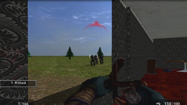 Screenshot z Slingshot people