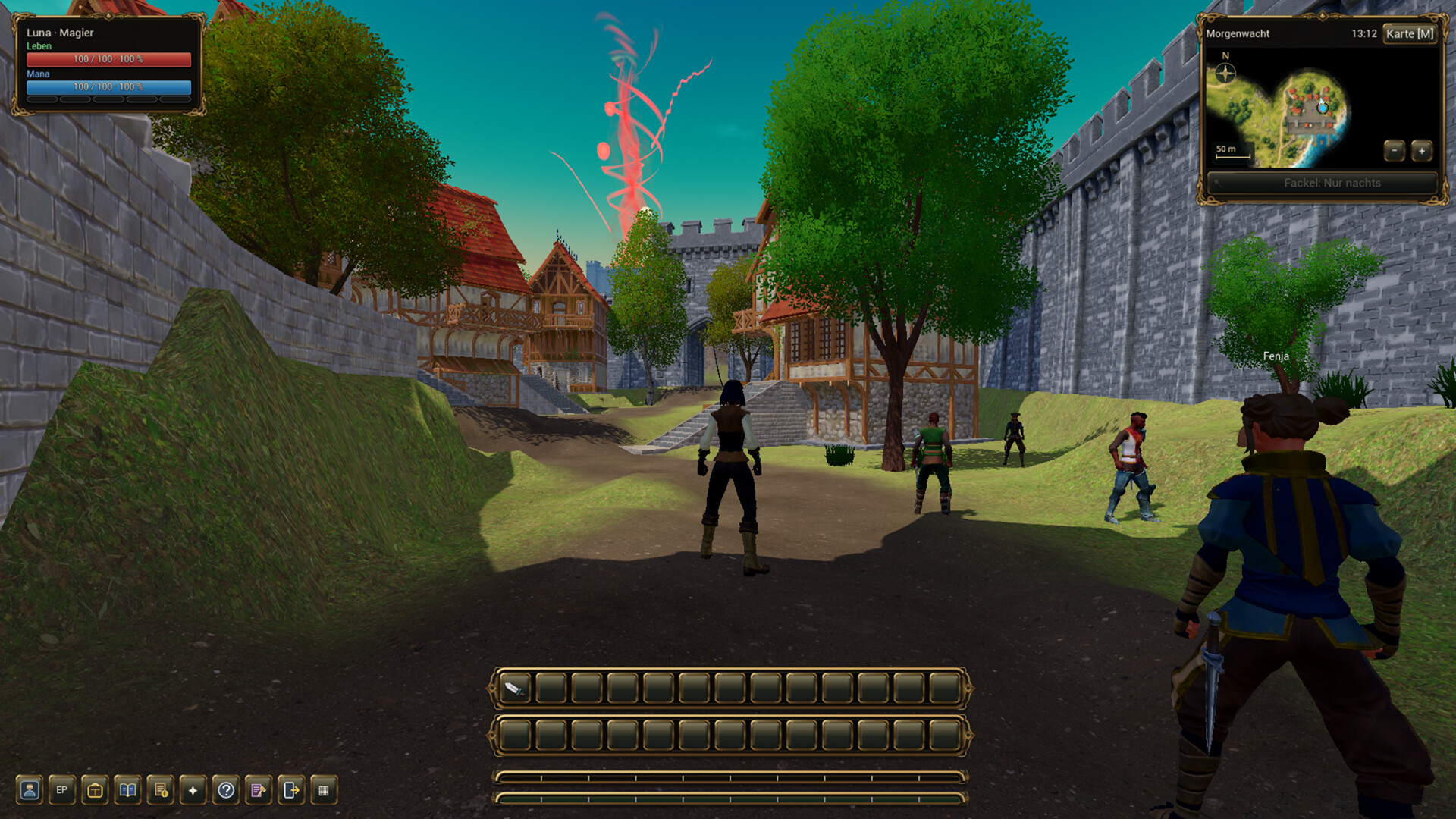 Il gioco di ruolo EVILGARD rifà gli MMO di vent'anni fa per un giocatore solo, e parte con dieci livelli 4 Un combattimento in EVILGARD, dalla galleria ufficiale su Steam