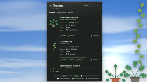 Bouture Screenshot