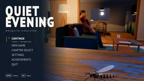 Quiet Evening: Mosquito Simulator — 1