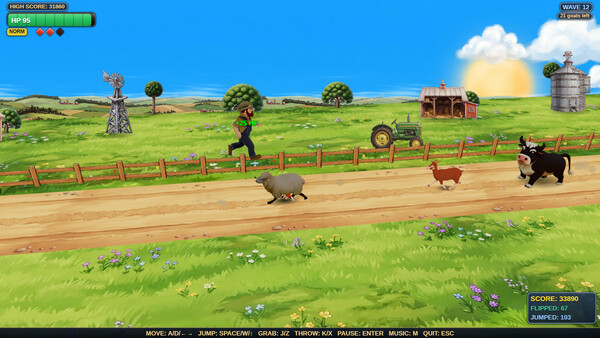 Ranch Attack: Farmer on the Run Demo screenshot 1