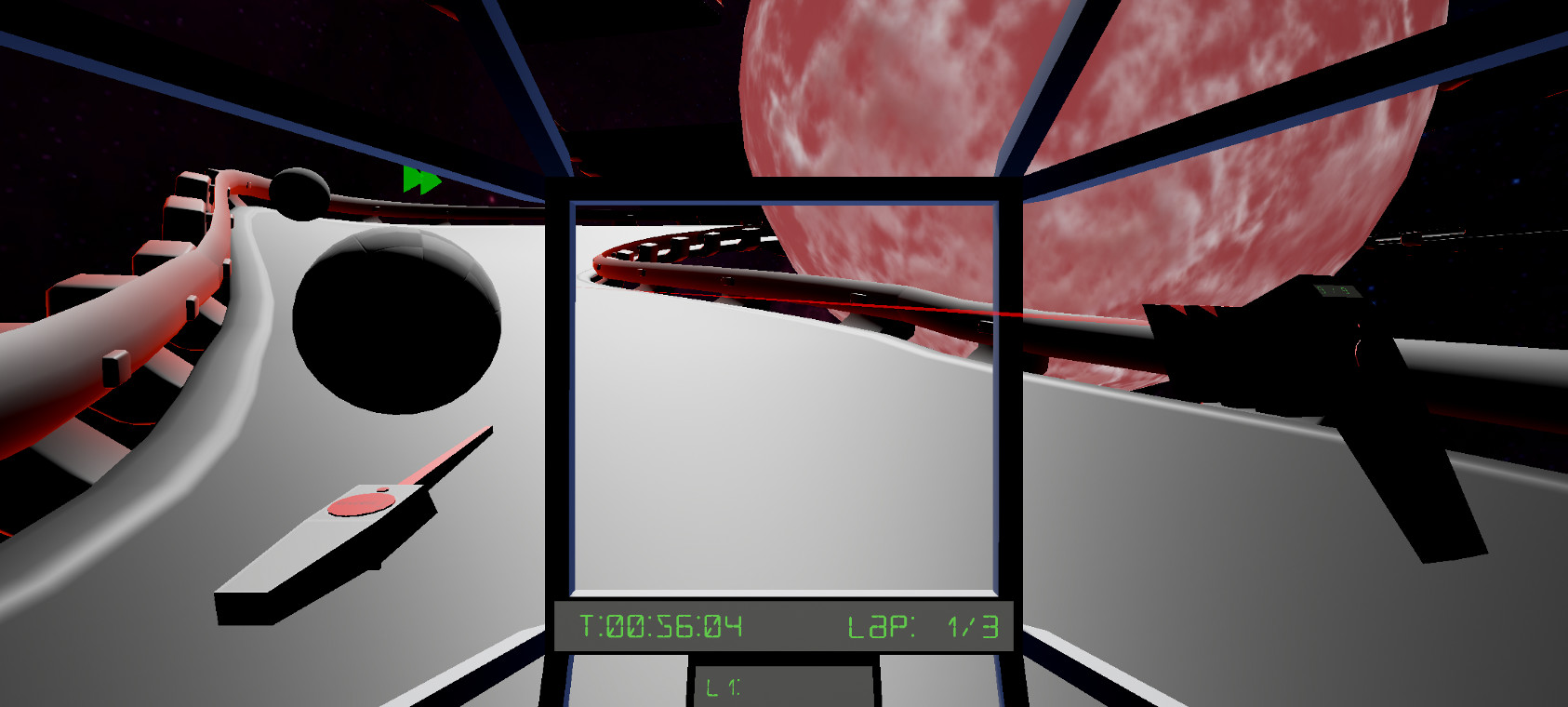 #8. RacetronicVR (Steam) By: Charles Cochrane