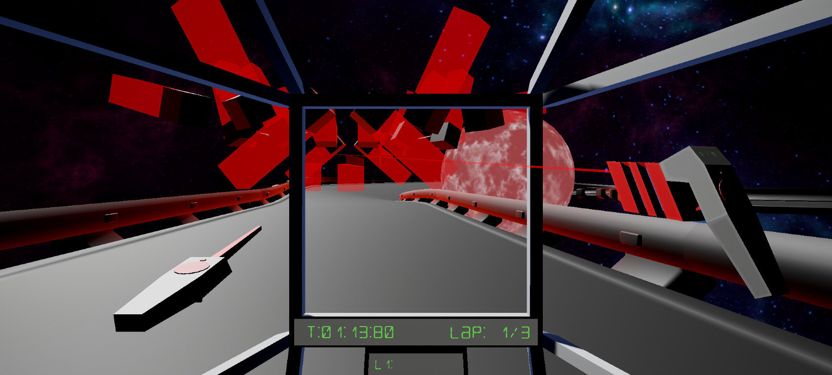 #5. RacetronicVR (Steam) By: Charles Cochrane
