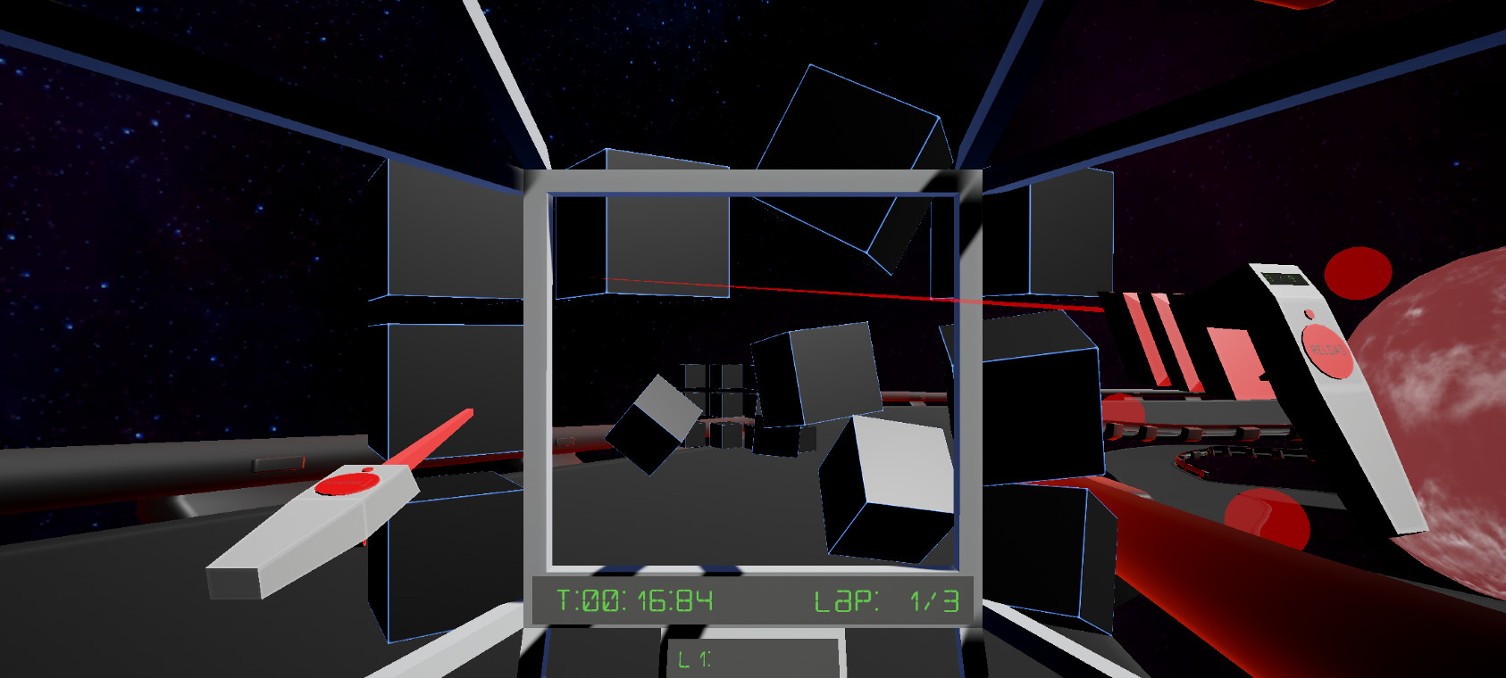 #7. RacetronicVR (Steam) By: Charles Cochrane
