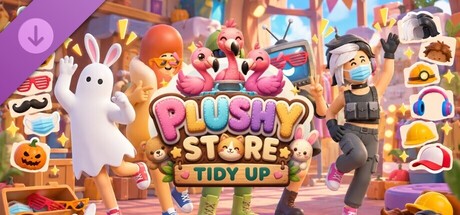 Plushy Store Tidy Up - FREE character customization pack