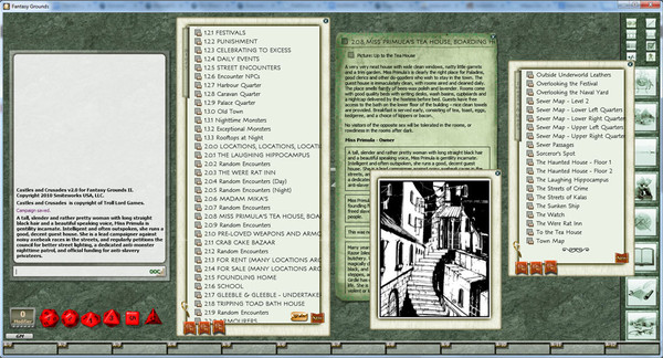 Fantasy Grounds - Castles & Crusades: Town of Kalas