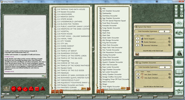 Fantasy Grounds - Castles & Crusades: Town of Kalas
