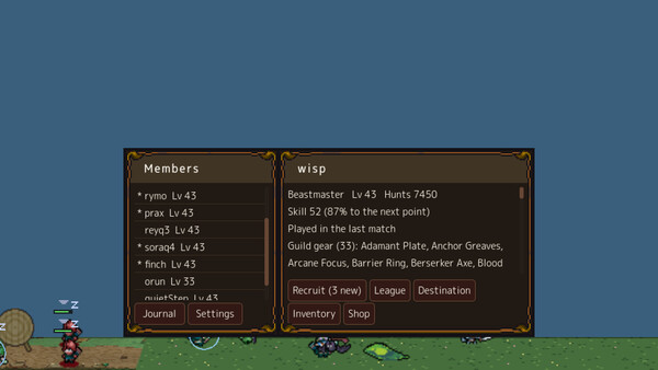 Desktop MMO Guild Manager screenshot 5