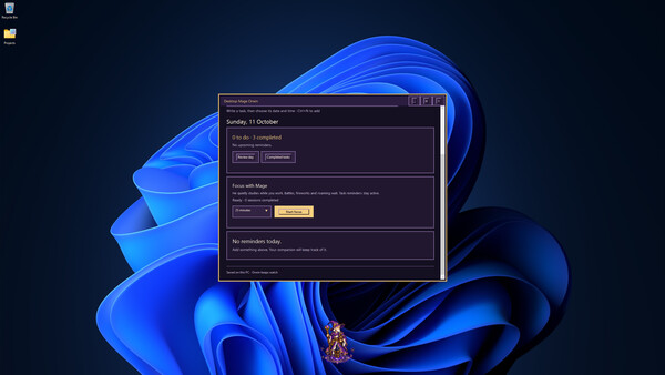 Desktop Mage Orwin 스크린샷 1