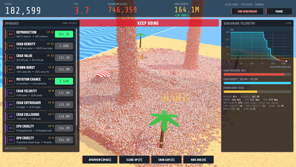 ONE MILLION CRABS 스크린샷 1