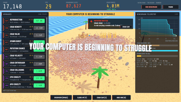 ONE MILLION CRABS 스크린샷 4