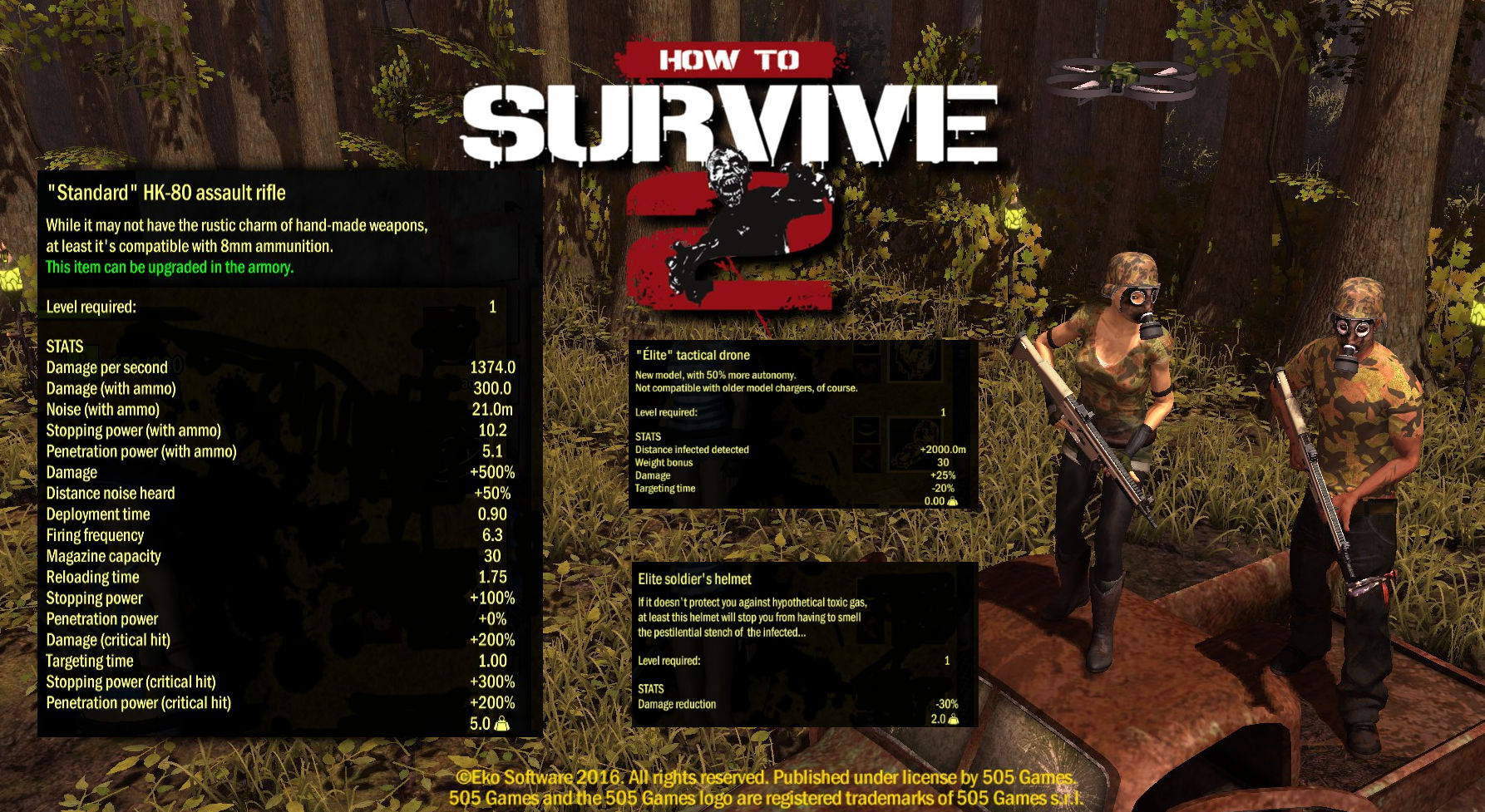 How To Survive 2 - Elite Soldier Skin Pack Featured Screenshot #1