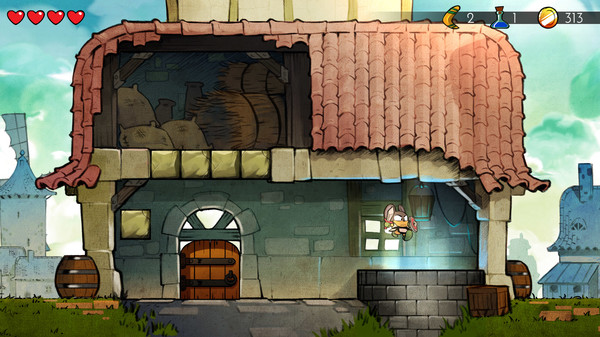 Screenshot z Wonder Boy: The Dragon's Trap Screenshot z Wonder Boy: The Dragon's Trap