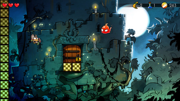 Screenshot z Wonder Boy: The Dragon's Trap Screenshot z Wonder Boy: The Dragon's Trap