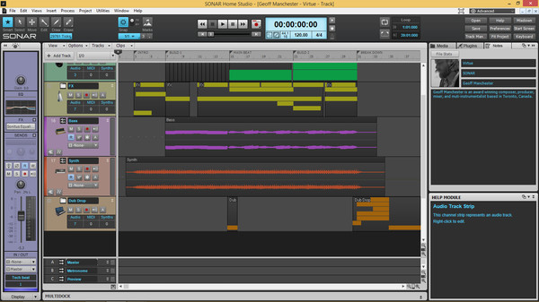 SONAR Home Studio screenshot 4