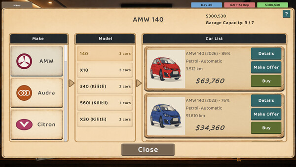 The Car Dealer 스크린샷 4