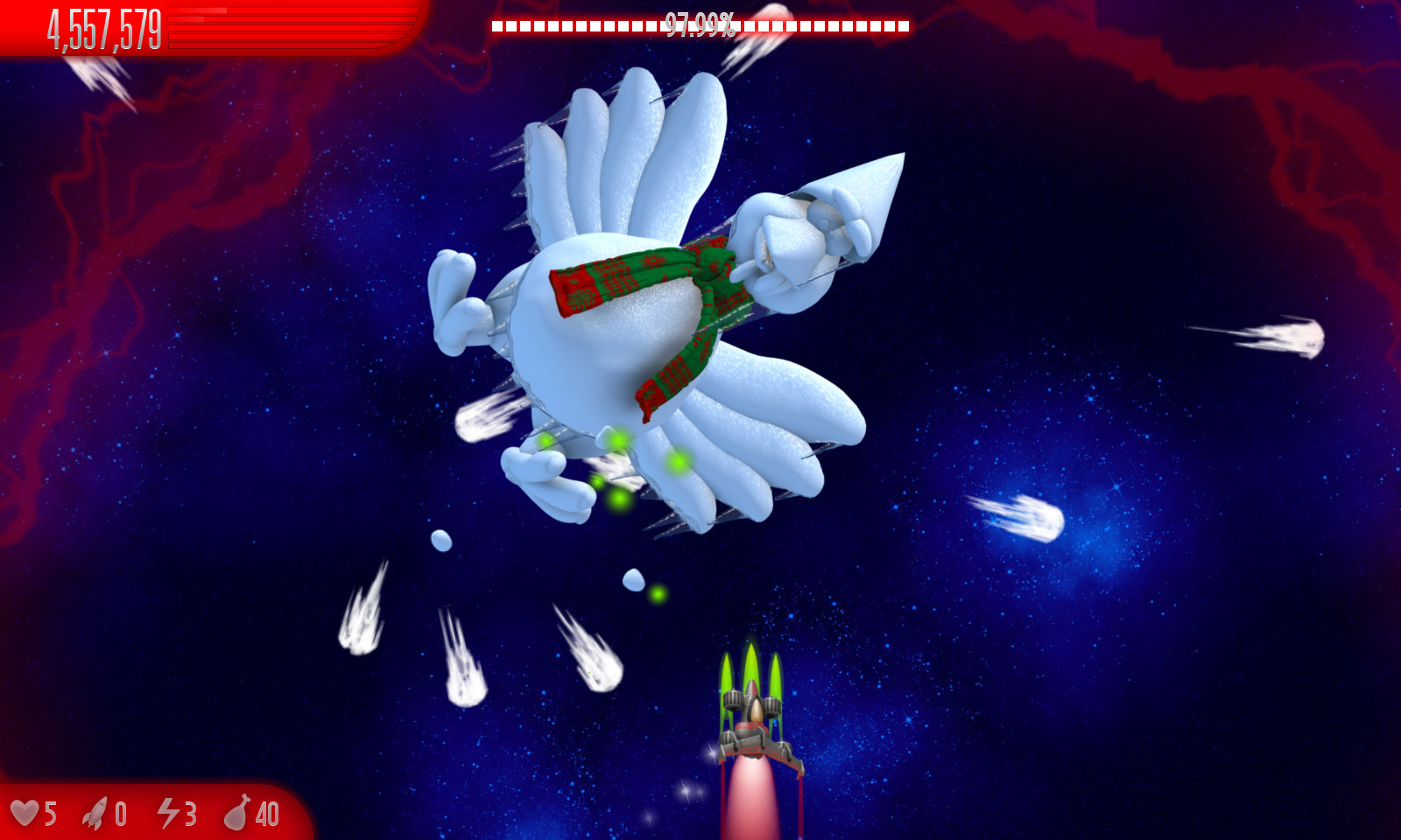 Chicken Invaders 5 - Christmas Edition Featured Screenshot #1