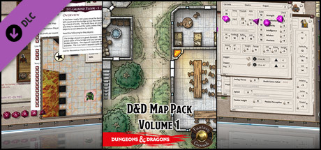 Fantasy Grounds - D&D Map Pack Volume 1 Header Image