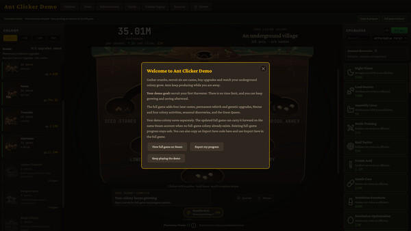 Ant Clicker Demo screenshot 6