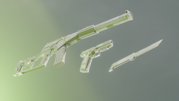 VAIL VR Vrata Character and Weapon Skin Bundle