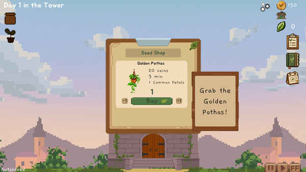 Leif's Garden Tower Demo 스크린샷 2