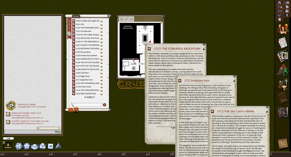 Fantasy Grounds - C&C: A8 Forsaken Mountain