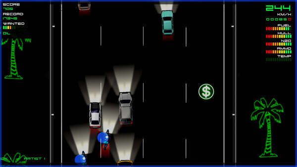 RETRO NIGHT CHASE screenshot 4
