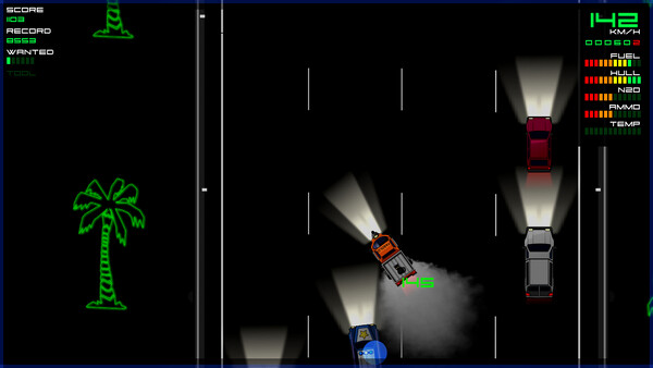 RETRO NIGHT CHASE screenshot 1