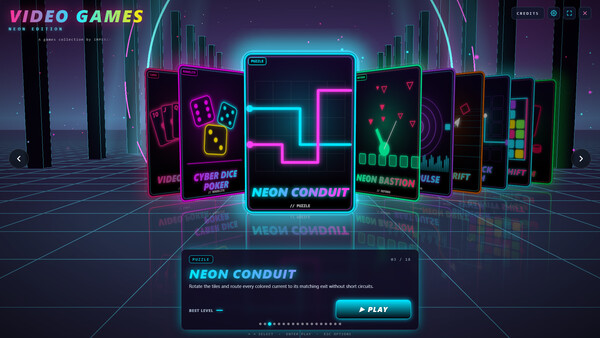 VIDEO GAMES neon collection — 10