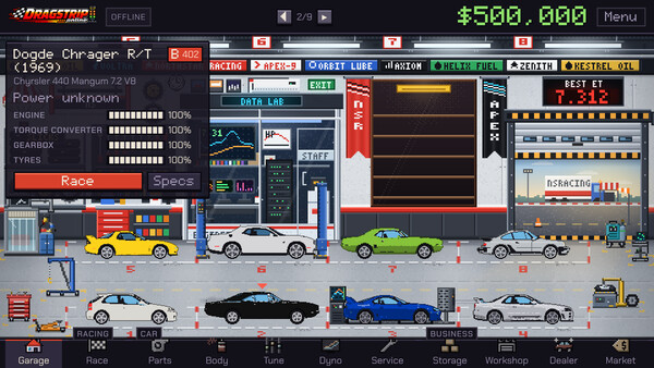 Dragstrip Online 스크린샷 1