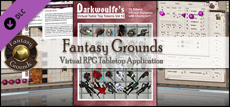 Fantasy Grounds - Darkwoulfe's Token Pack Volume 18 Header Image