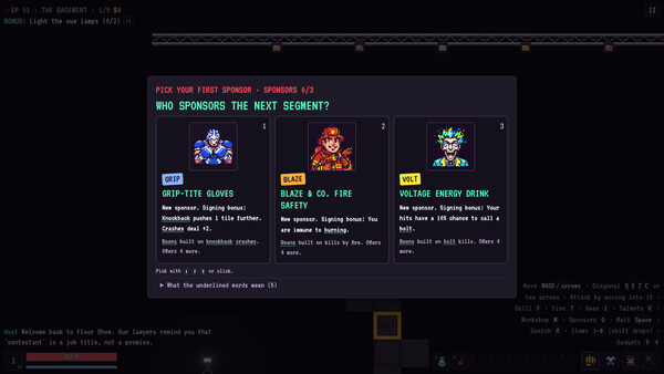 Floor Show Screenshot