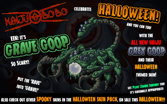 Kaiju-A-GoGo: Grave Goop Halloween Skin