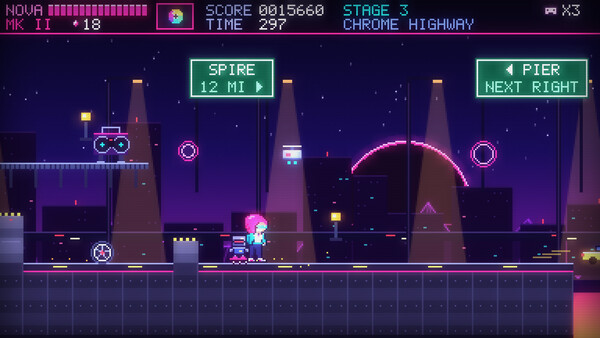 Neon Spire screenshot 3