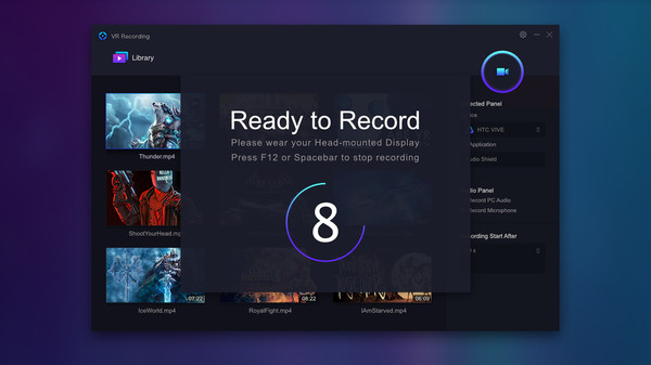 Screenshot z VRCapture Screenshot z VRCapture