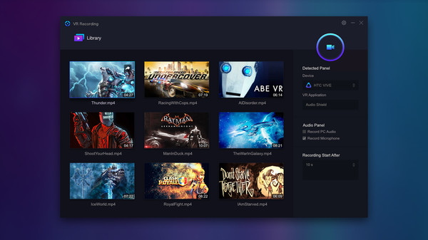 Screenshot z VRCapture Screenshot z VRCapture