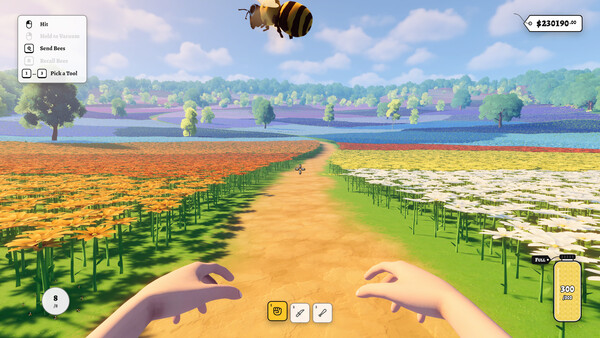 A Game About Bees, Flowers and Vacuum 스크린샷 1