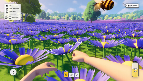 A Game About Bees, Flowers and Vacuum 스크린샷 3