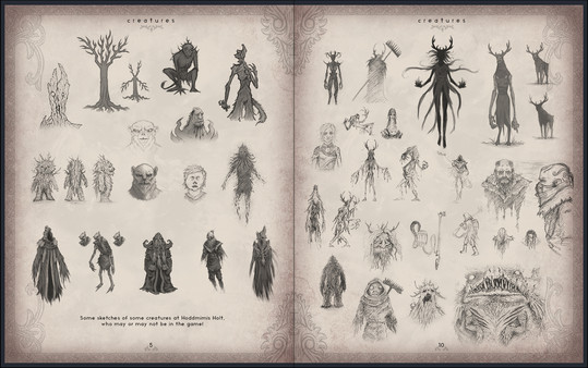 Through the Woods - Artbook