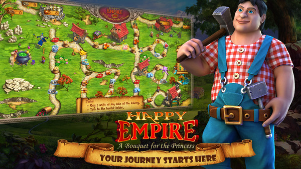 Screenshot z Happy Empire - A Bouquet for the Princess