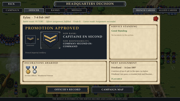 The Gunner’s Campaign — 9