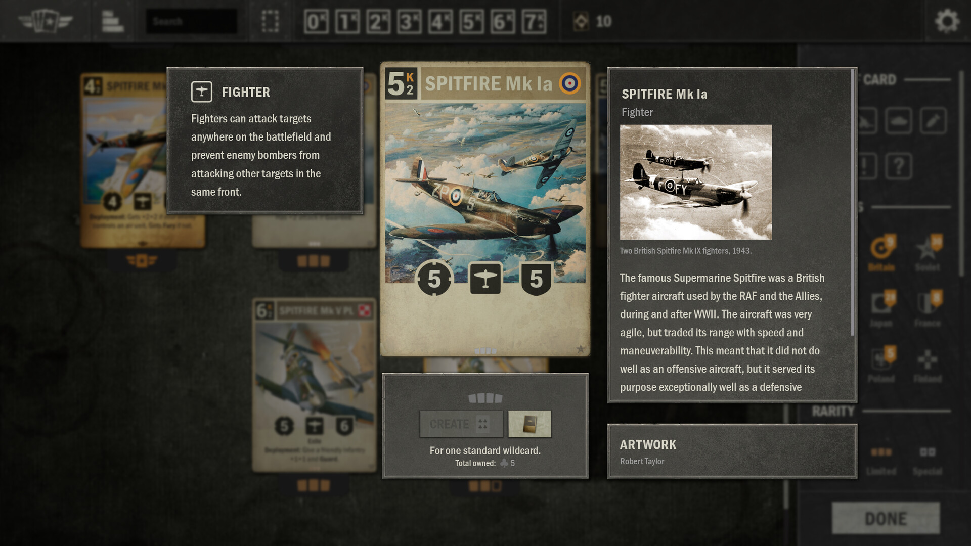 screenshot of KARDS - The WW2 Card Game 2