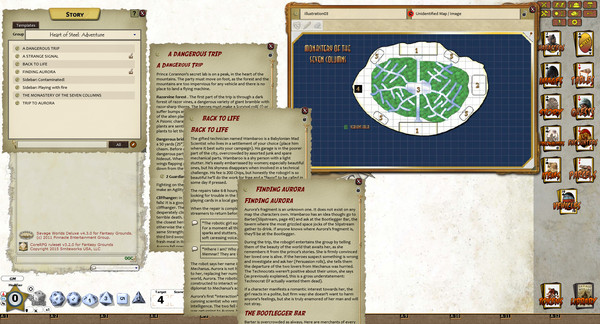 Fantasy Grounds - Slipstream: Heart of Steel (Savage Worlds)